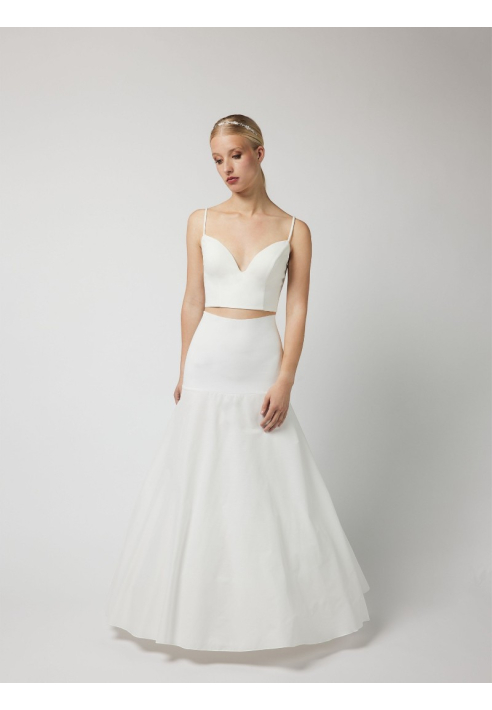 Poirier PC45-270J Petticoat A-Line 270 cm Ivory ()