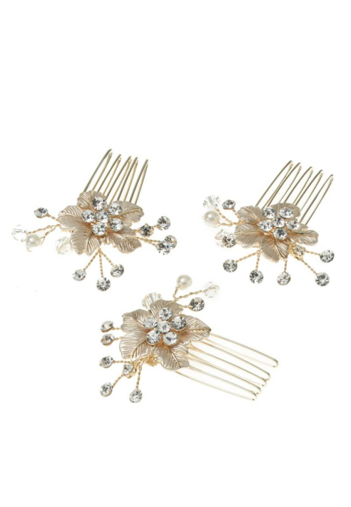 Poirier BB-420 Gold Hair Comb