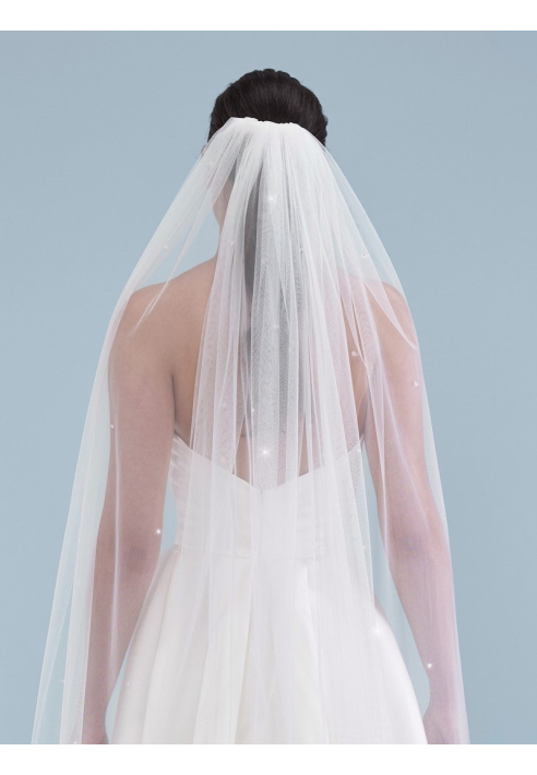 Poirier S46-210-1-Ivory Veil - 210 cm