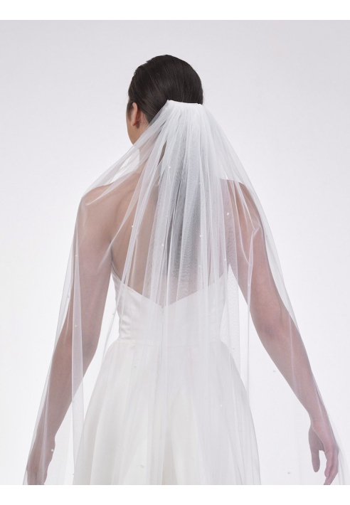 Poirier S48-210-1-Ivory Veil - 210 cm