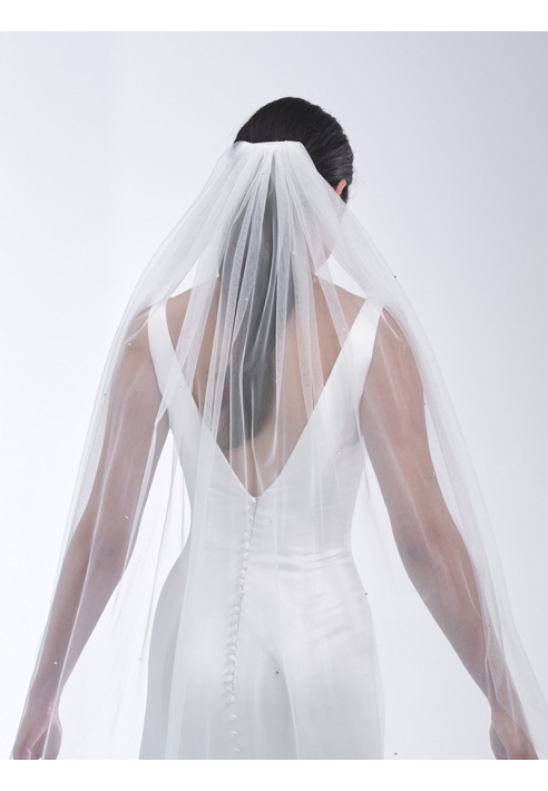 Poirier S49-120-1-Ivory Veil - 120 cm