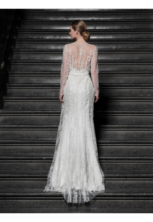 Poirier T-117 Kimono Dress Lace