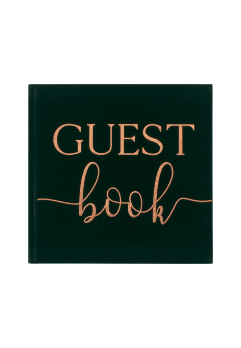 Ginger Ray BR-312 Botanical Wedding Velvet Guestbook