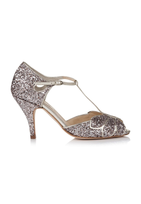 Rachel Simpson Mimosa Quartz Bridal Shoes ()