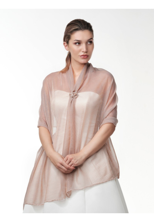 Poirier S143 Scarf Rosegold ()