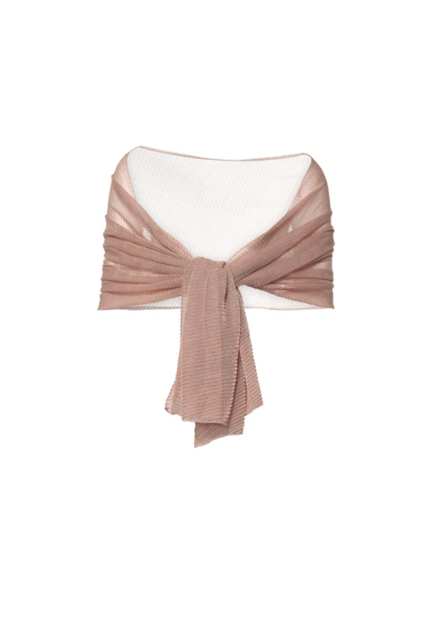 Poirier S143 Scarf Rosegold
