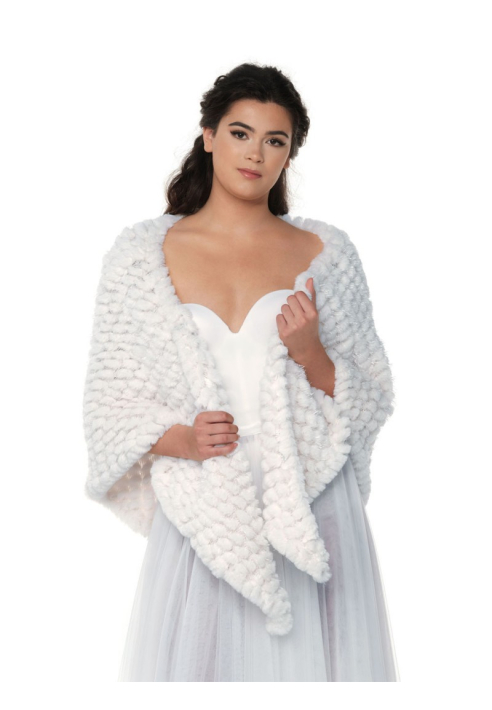 Poirier S175 Stole Ivory ()