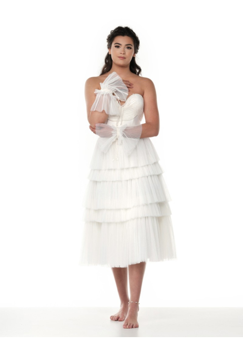 Poirier S320-150 Skirt Ivory ()
