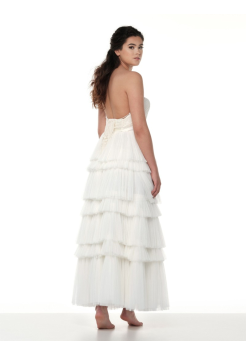 Poirier S321-150 Skirt Ivory