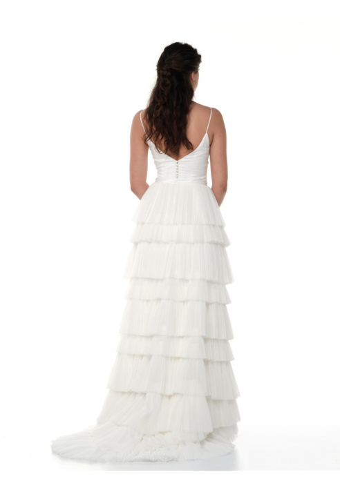 Poirier S322-150 Overskirt Ivory