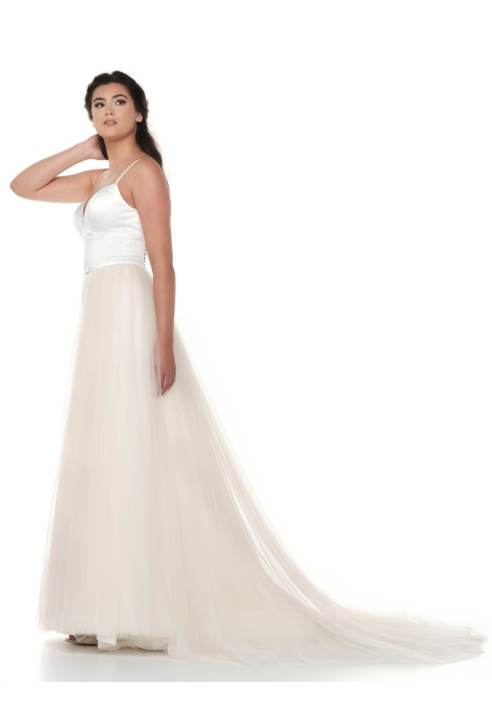 Poirier S324-250 Overskirt Blush ()