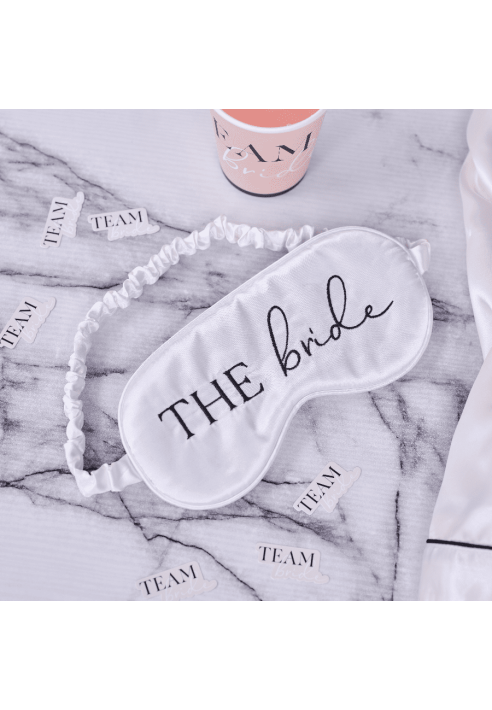 Ginger Ray TH-129 Eye Mask White ()