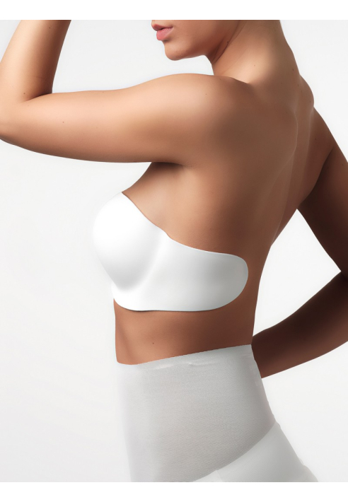 Poirier STA-02-Ivory Adhesive Bra