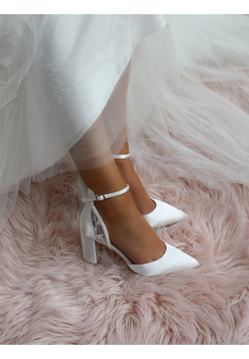 The Perfect Bridal Company Indi Ivory Wedding Shoes - Wide fit