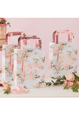 Ginger Ray FH-211 Floral Hen Party Bags ()