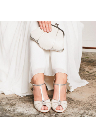 Rachel Simpson Mimosa Ivory Wedding Shoes