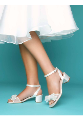 The Perfect Bridal Company Chloe Ivory Wedding Shoes