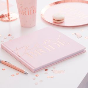 Ginger Ray HN-822 Blush Hen Guestbook