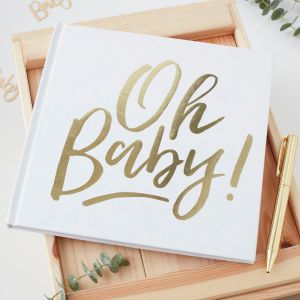 Ginger Ray OB-128 Oh Baby Guest Book