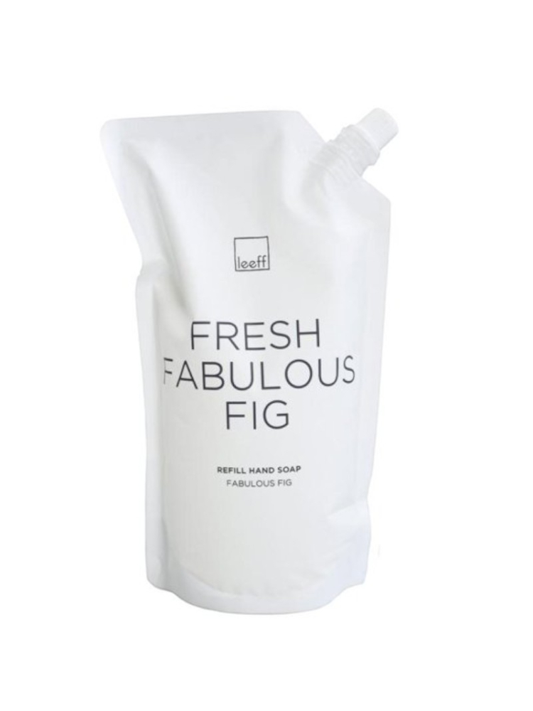 Leeff 18340 Refill Hand Soap Fabulous Fig - Fresh fabulous fig White main product photo