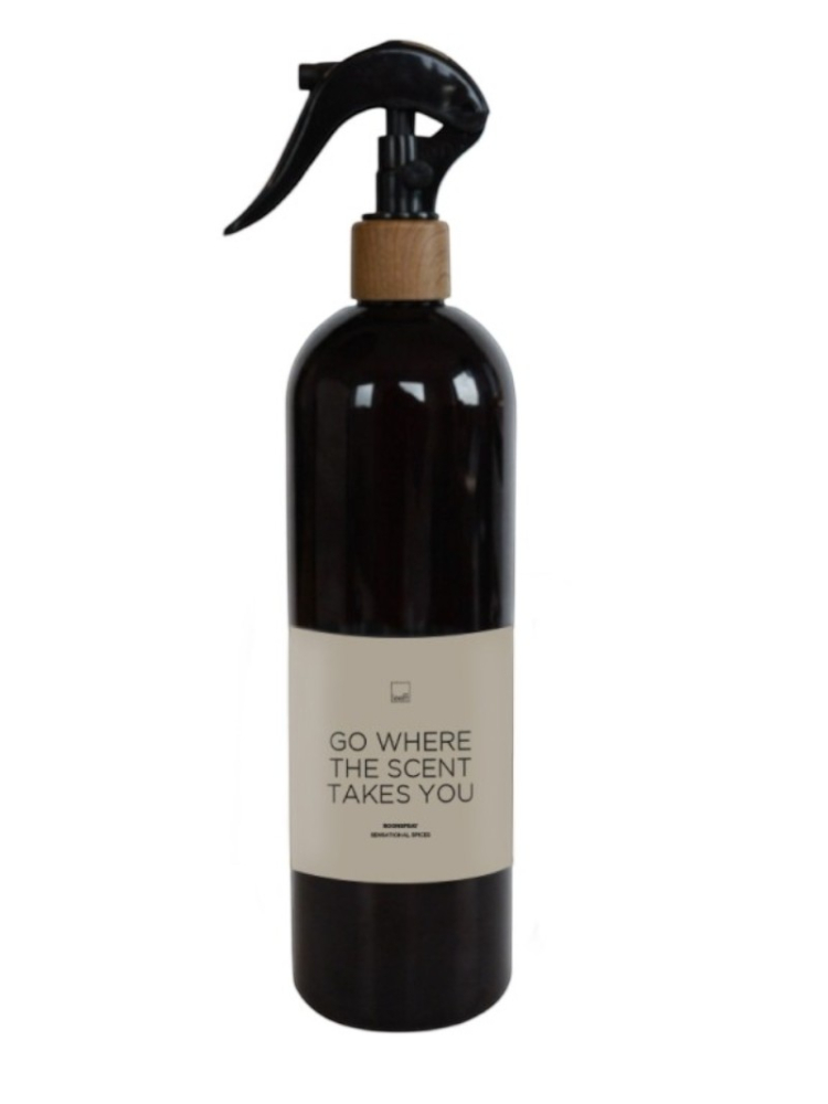 Leeff 18595 Roomspray Sensational Spices - Go where the scent takes you Black main product photo