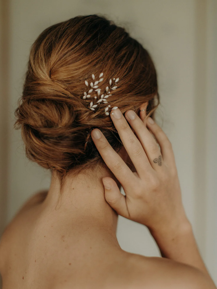 Lizeron Set Diane Hair pins Pearl main product photo