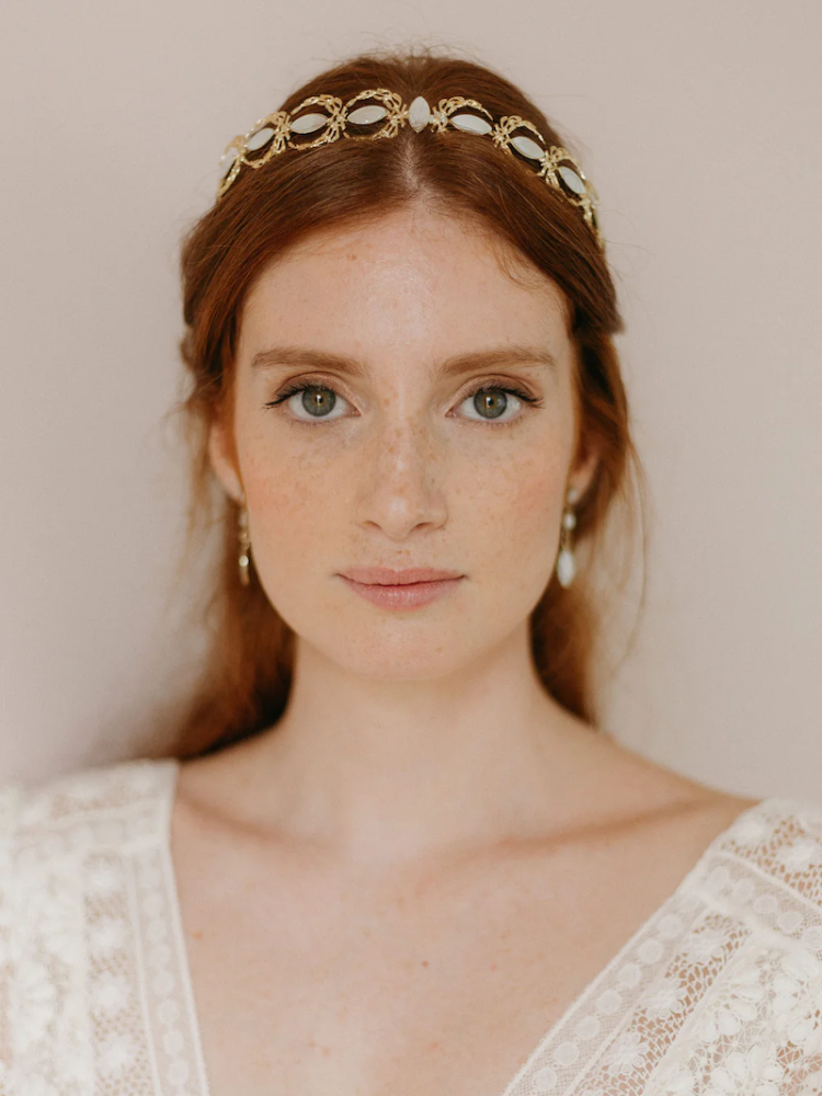Lizeron Josephine Tiara White main product photo