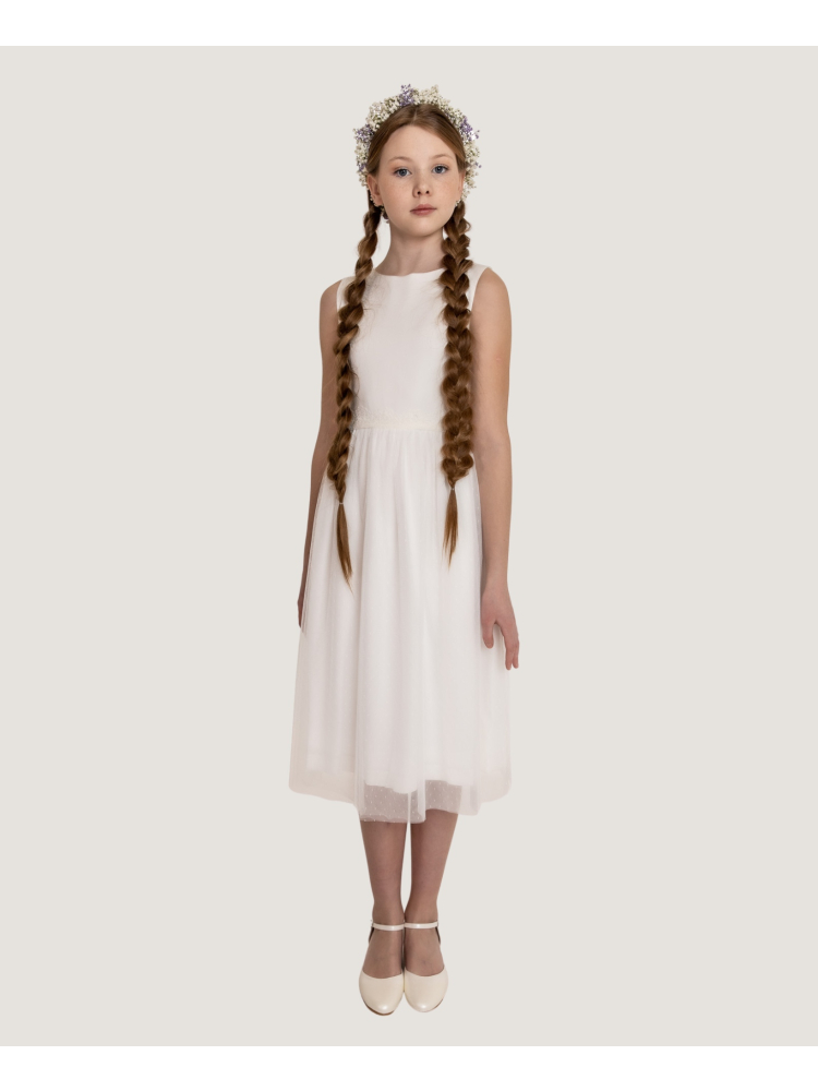 Miolilou Sonne Communion Dress Ivory main product photo