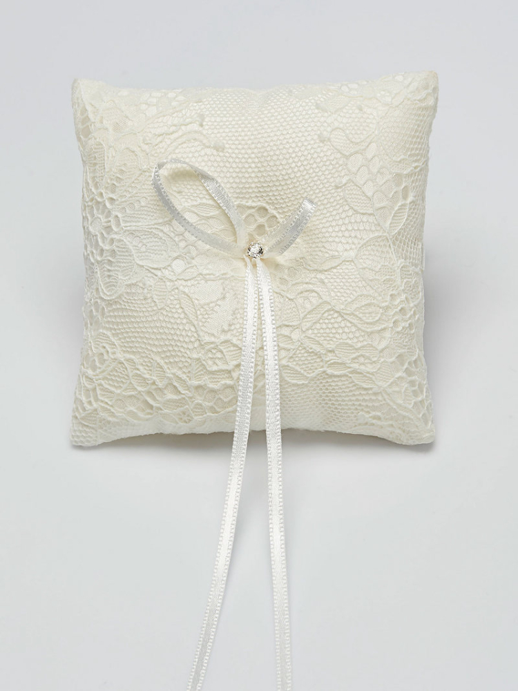 Bianco Evento K5 Swarovski Ring Cushion main product photo