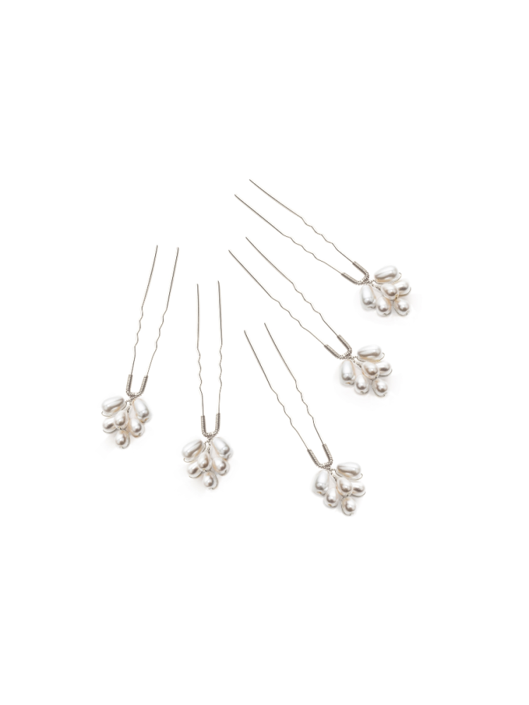 Abrazi Perla Hairpins Silver main product photo