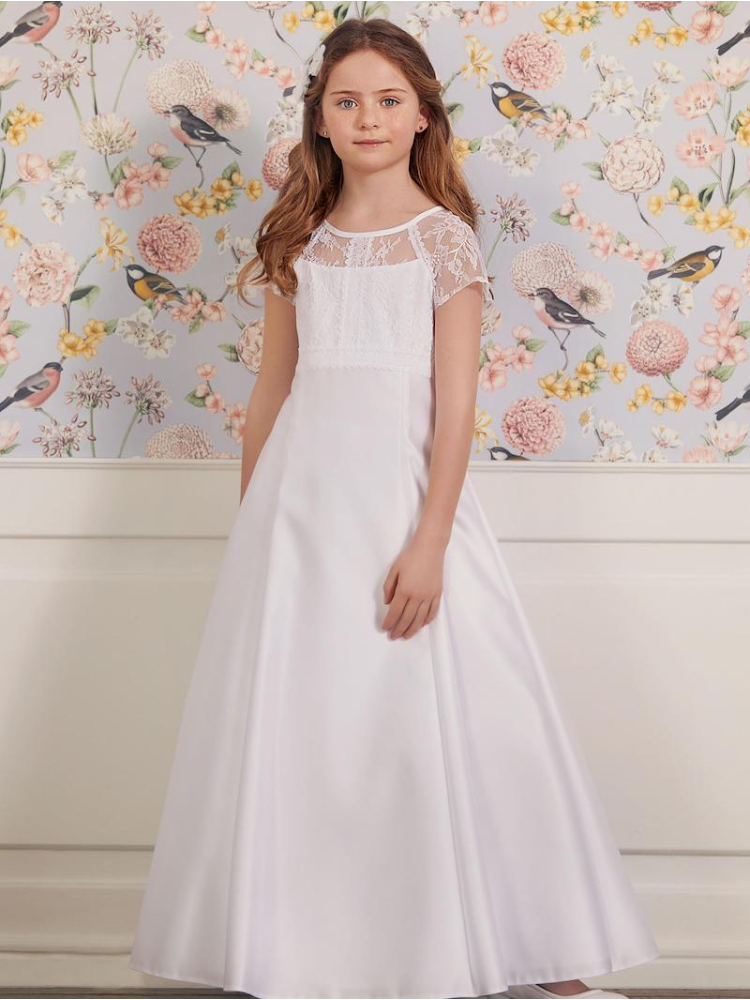 LILLY 08-1104-WH Communion Dress main product photo