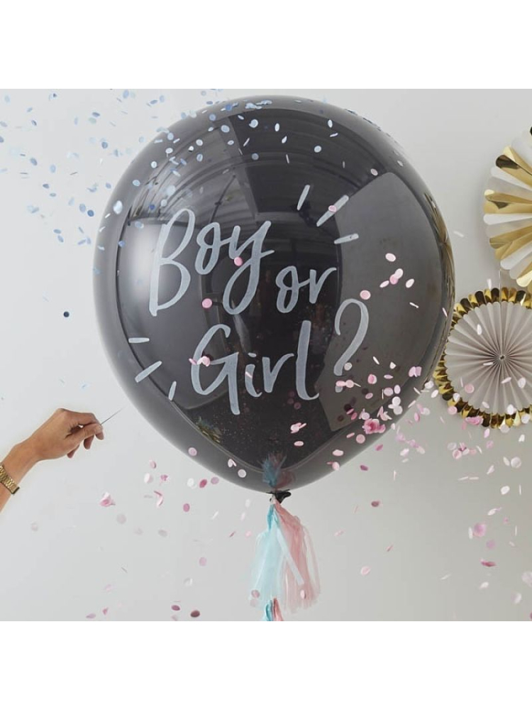 Gender Reveal Boy or Girl? Balloon Kit | OH BABY! main product photo