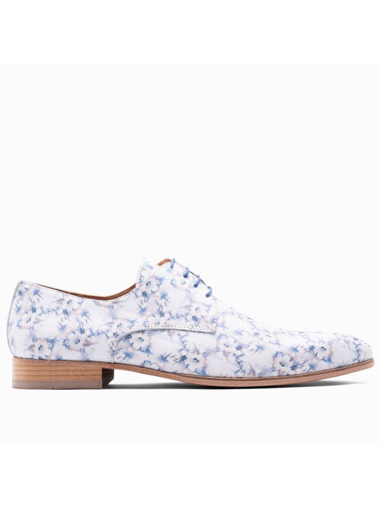 Paulo Bellini Carbonia White/Blue Mens Wedding Shoes main product photo