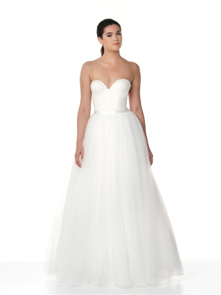 Poirier S325-250 Skirt Ivory main product photo