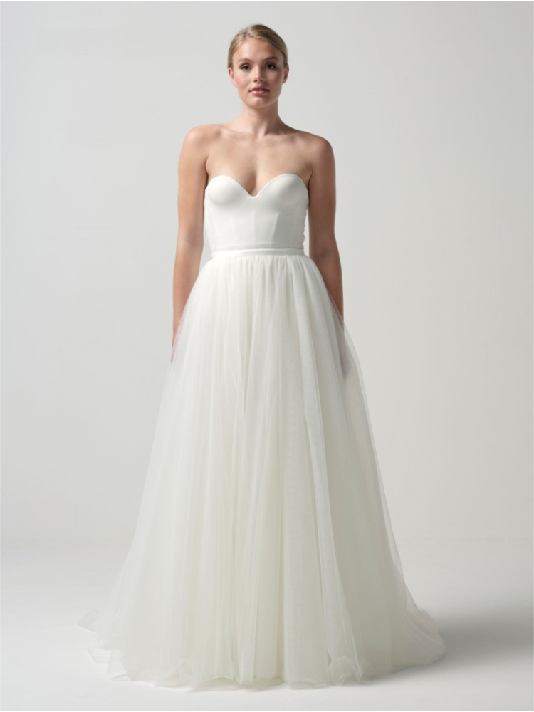 Poirier S329-250 Skirt Ivory main product photo