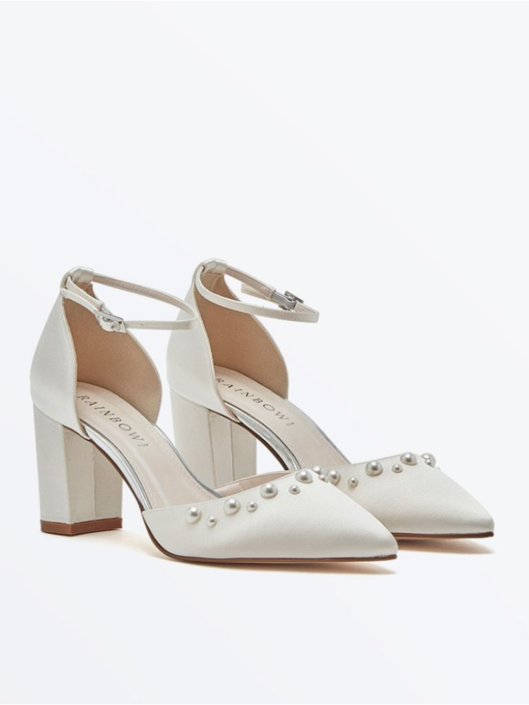 Rainbow Club Maya Mid Wide Fit Pointed Wedding Shoes main product photo