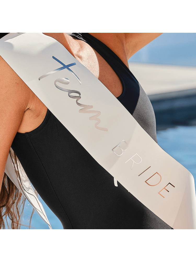Ginger Ray WE-118 Team Bride Sashes main product photo