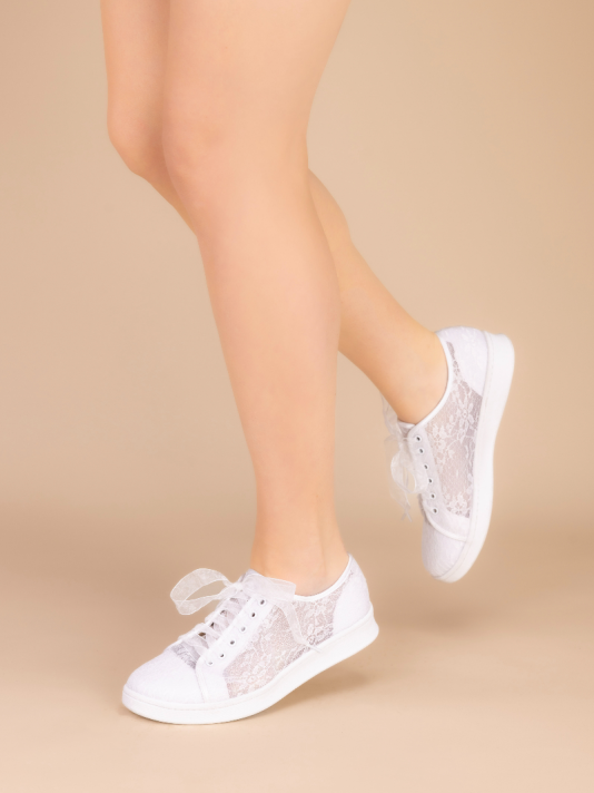 The Perfect Bridal Company Blossom Bridal Sneakers main product photo