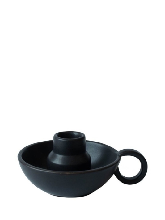 Leeff 18176 Candle Holder Chris Black main product photo