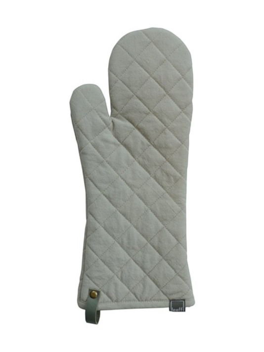 Leeff 18219 Oven Glove Olivia Light Grey main product photo