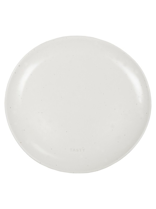 Leeff 18406 Plate Tasty - Enjoy, set of 2 White main product photo