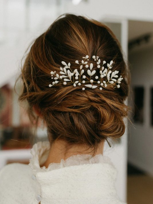Lizeron Marthe Hair Comb White main product photo
