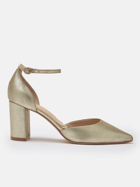 Rachel Simpson Sienna Bridal Shoes Gold main product photo