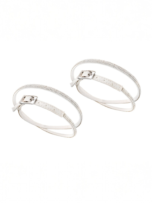 G.Westerleigh STR002  Shoe straps Ivory main product photo