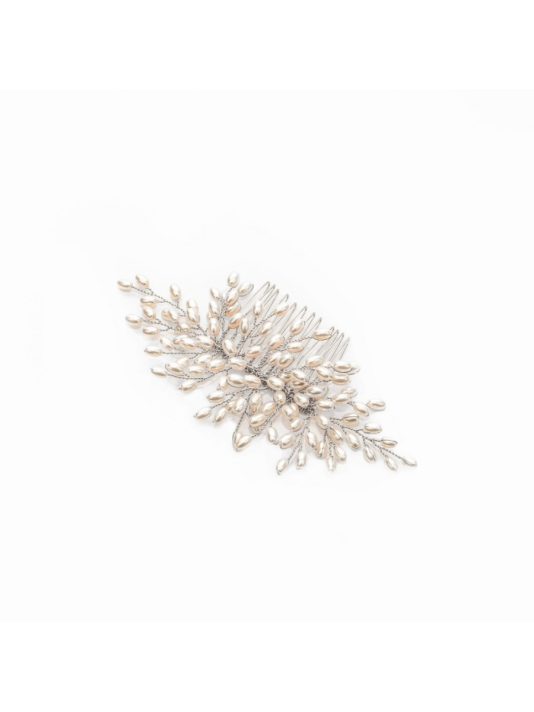 Abrazi Theresa Hair Comb Silver main product photo