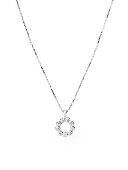 Abrazi Callie Necklace Silver 50cm main product photo