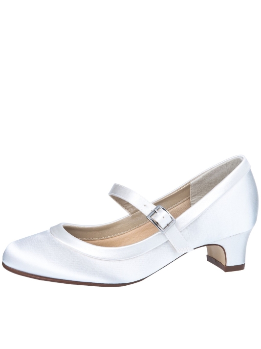 Rainbow Club Maisie White Communion Shoes main product photo