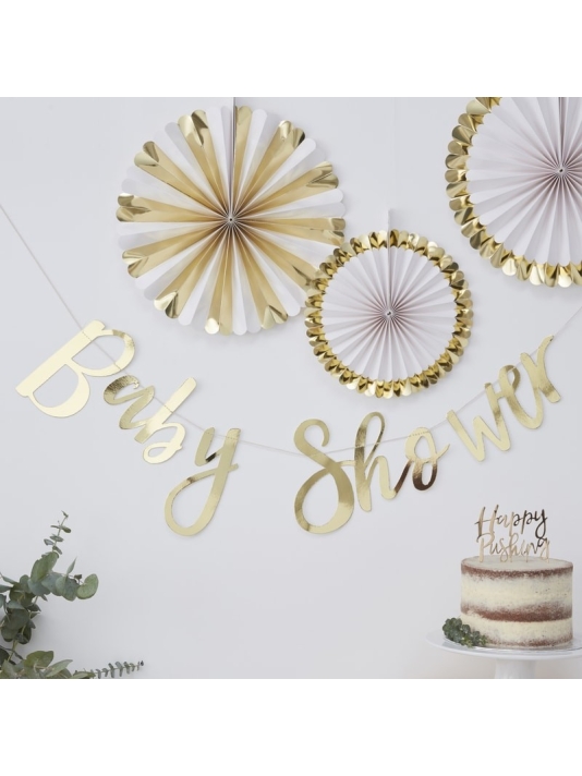 Ginger Ray OB-127 Baby Shower Bunting main product photo