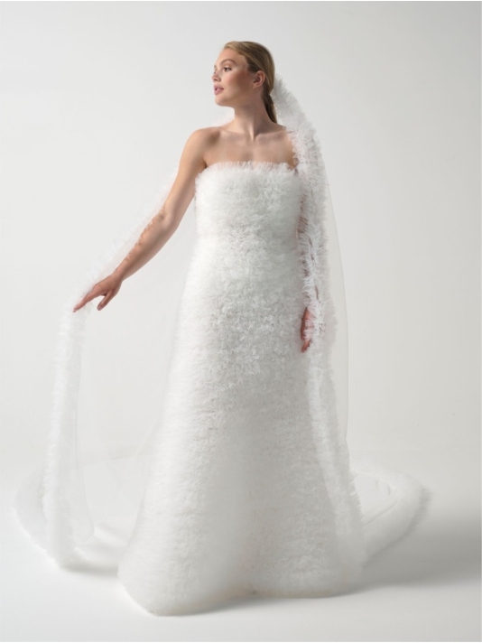 Poirier S415-300-R-Soft Veil Ivory - 300 cm main product photo